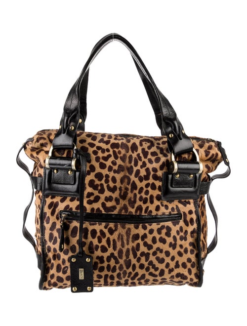 Be & D Ponyhair Top Handle Bag