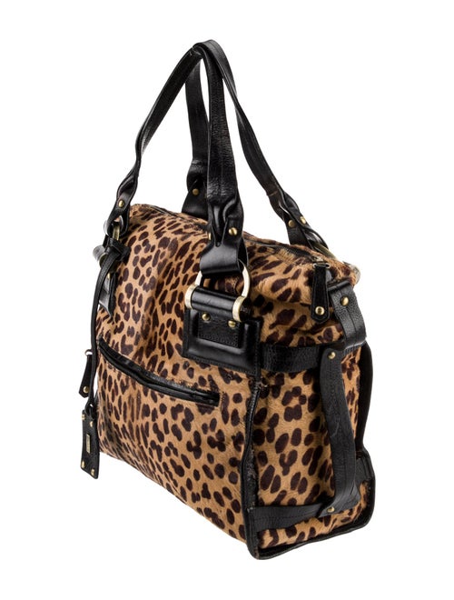 Be & D Ponyhair Top Handle Bag