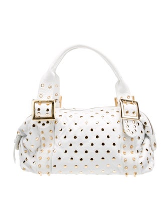 Be & D Leather Top Handle Bag