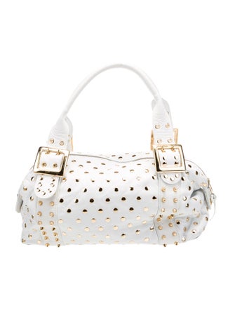 Be & D Leather Top Handle Bag