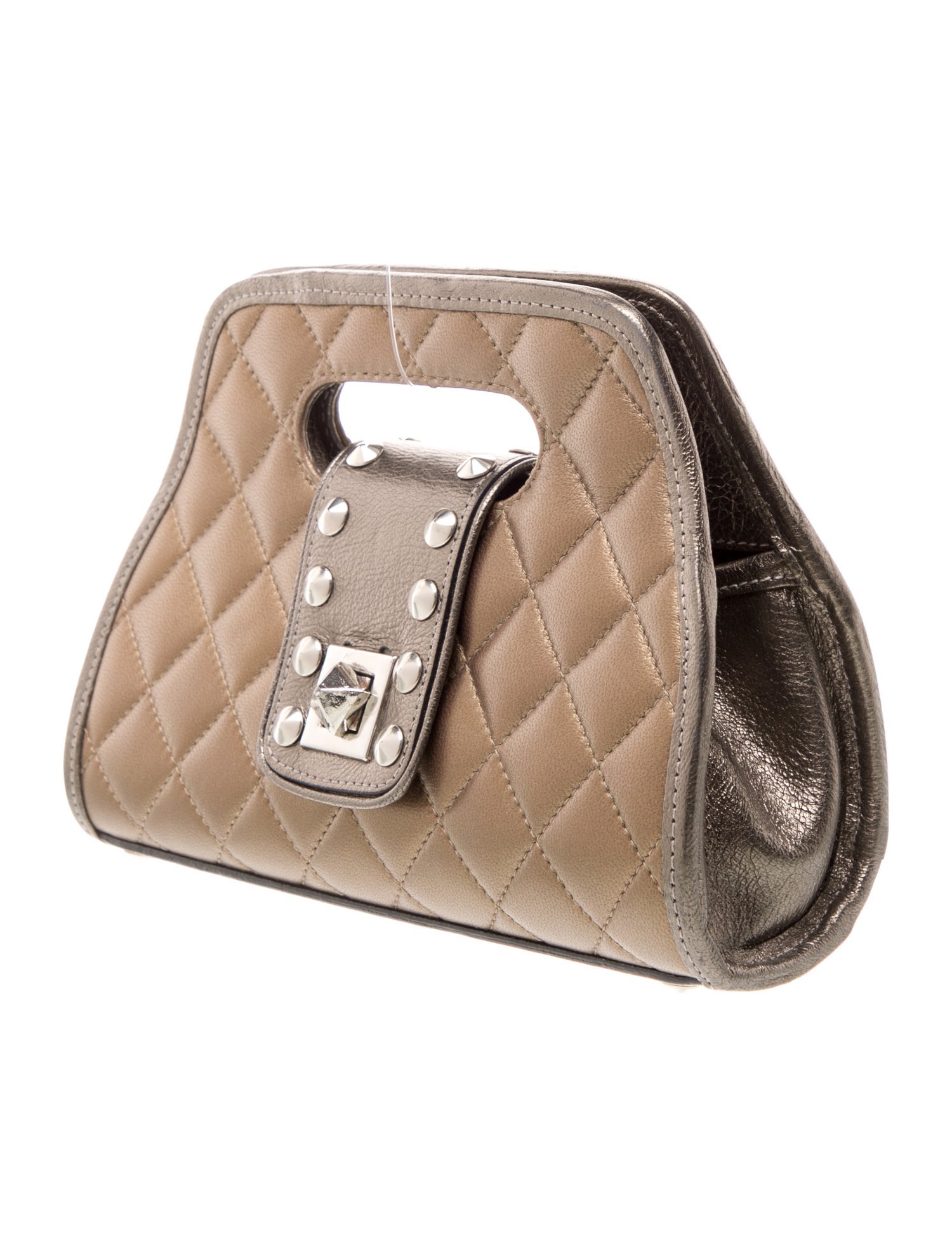 Be & D Leather Top Handle Bag