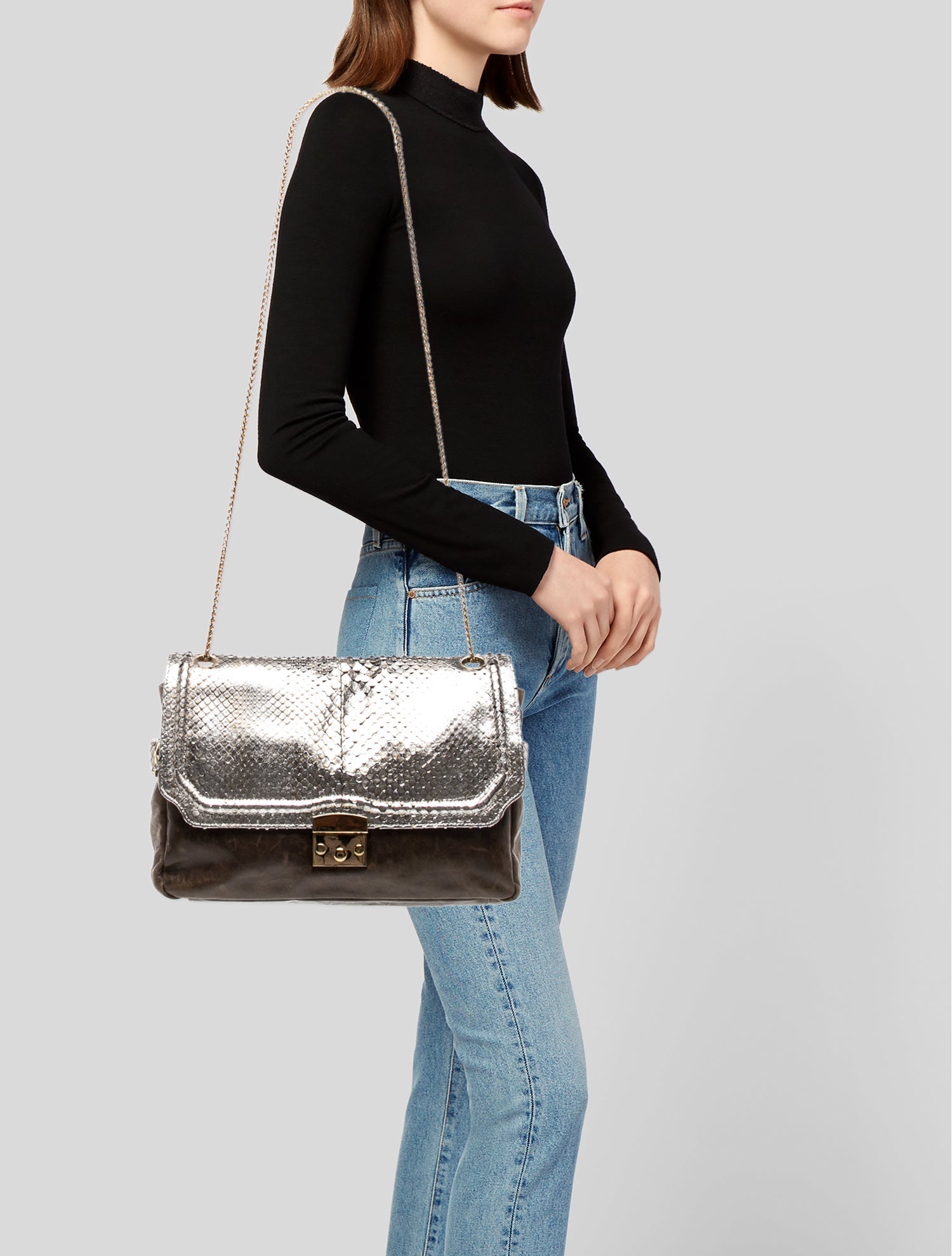 Be & D Leather Crossbody Bag