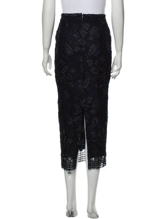 Houghton Lace Pattern Midi Length Skirt