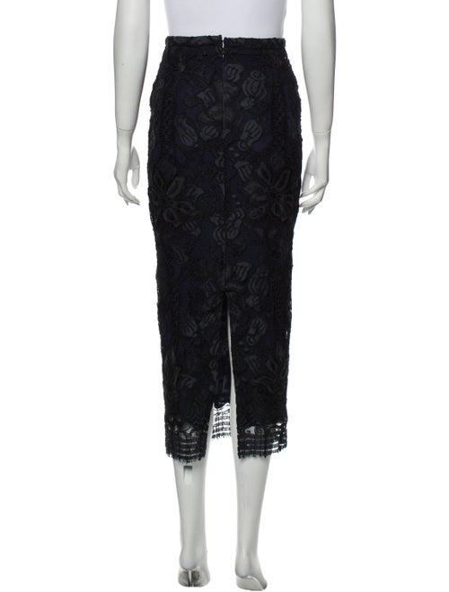 Houghton Lace Pattern Midi Length Skirt