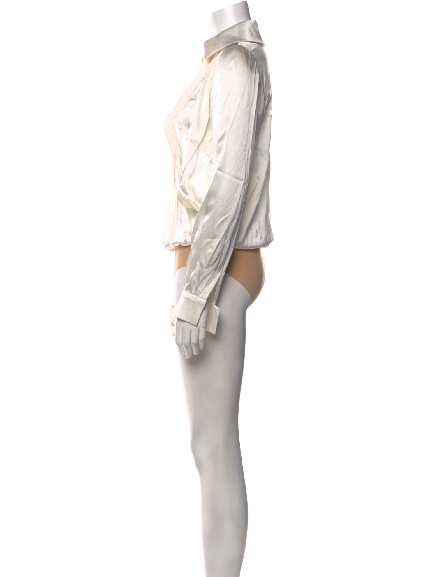 Houghton Nylon V-Neck Bodysuit