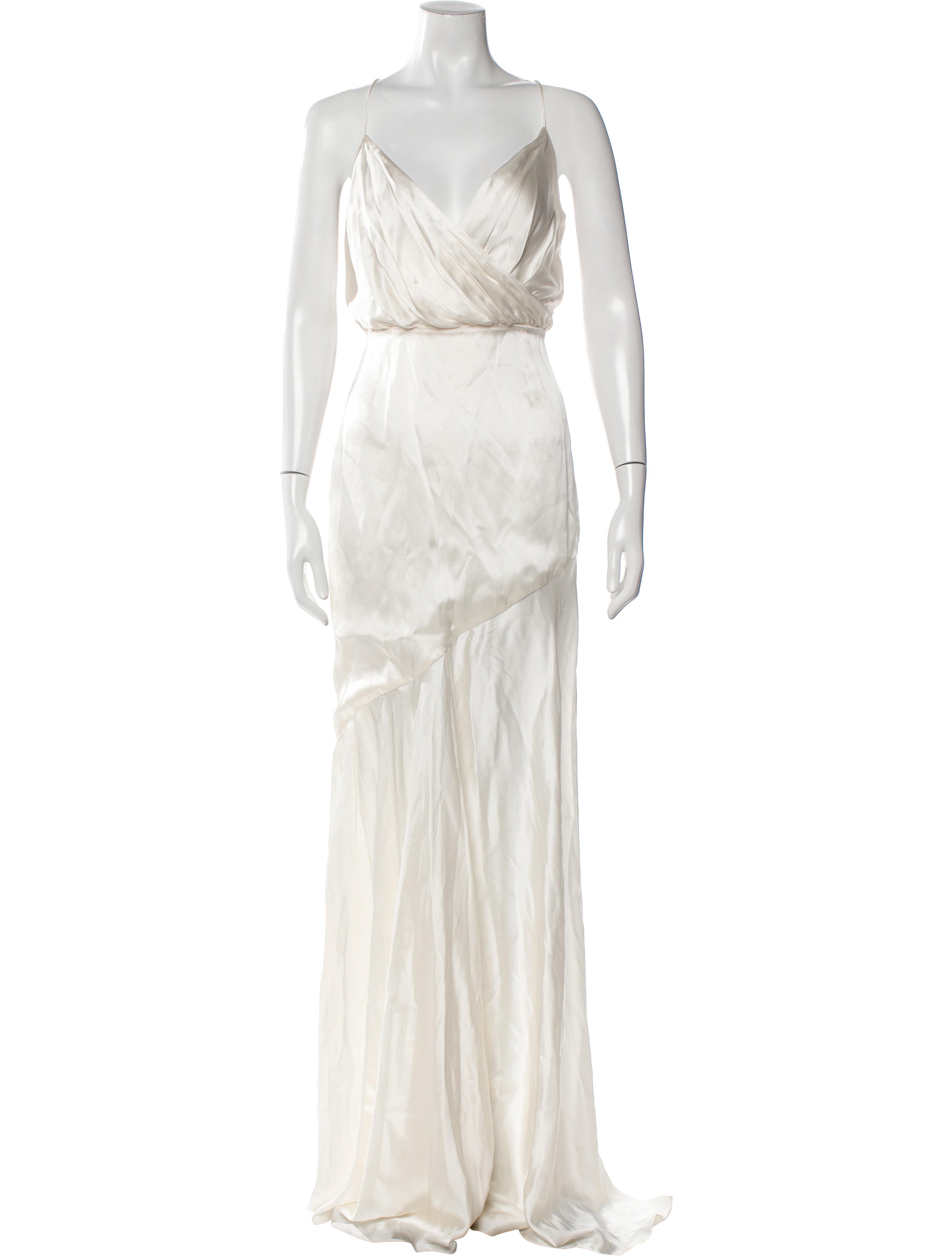 Houghton V-Neck Long Dress