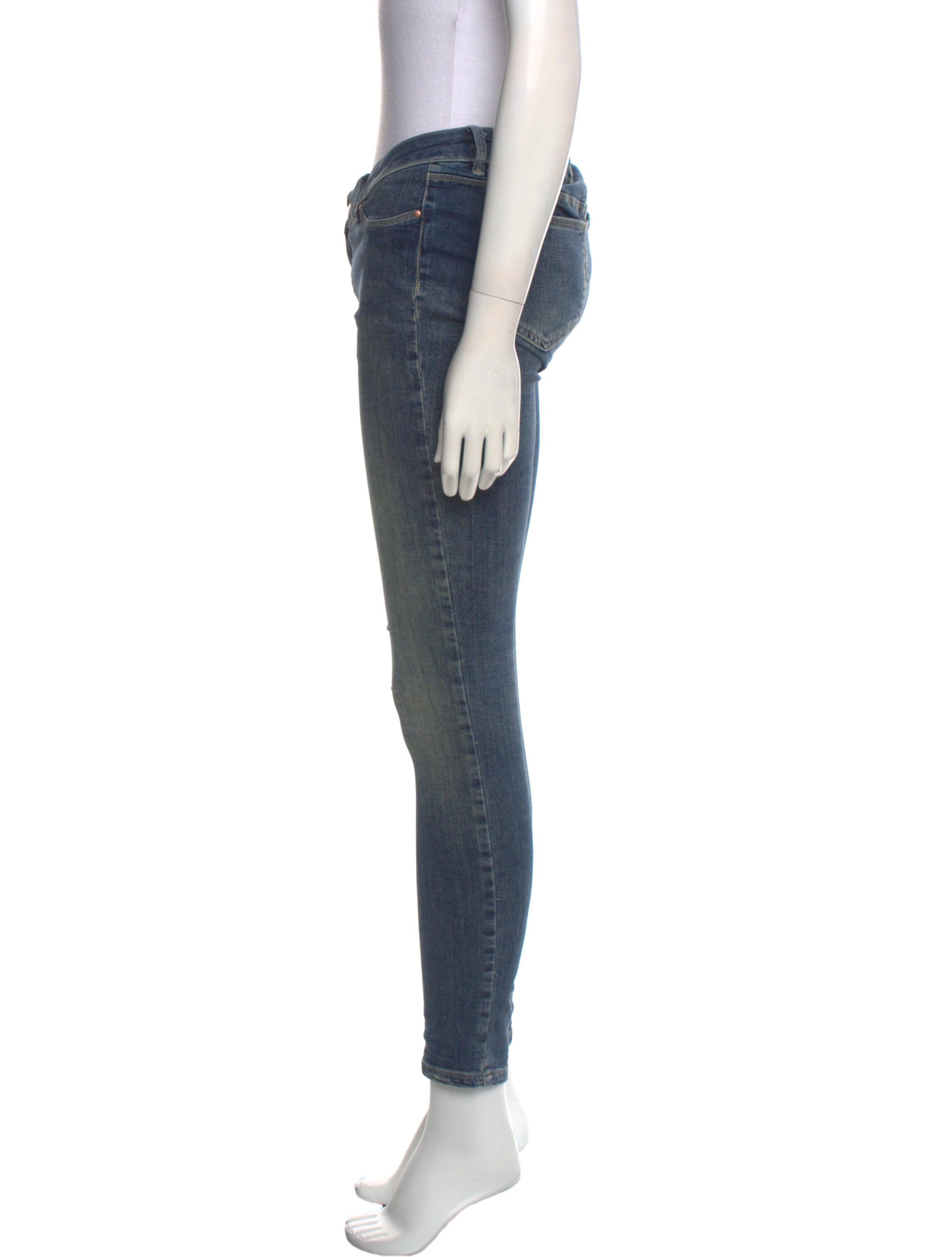 Seraphine Designs Low-Rise Skinny Leg Jeans