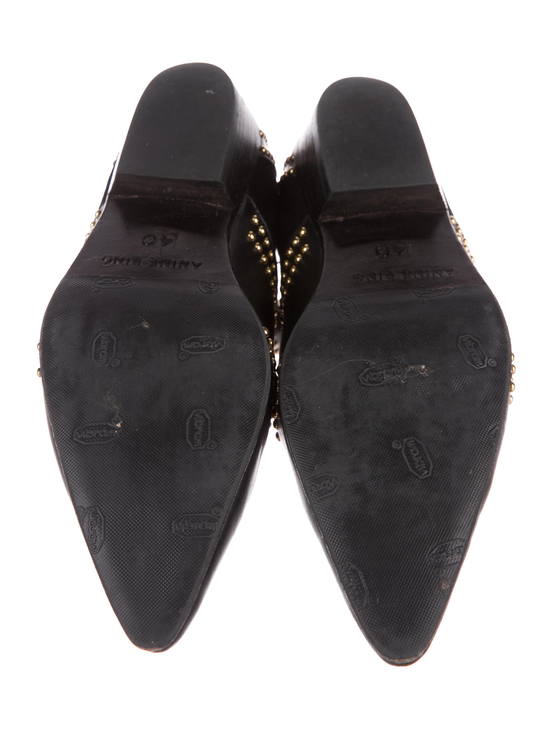 Anine Bing Charlie Studded Ankle Boots