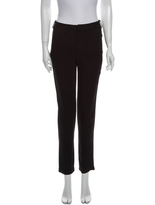 Anine Bing Straight Leg Pants Black