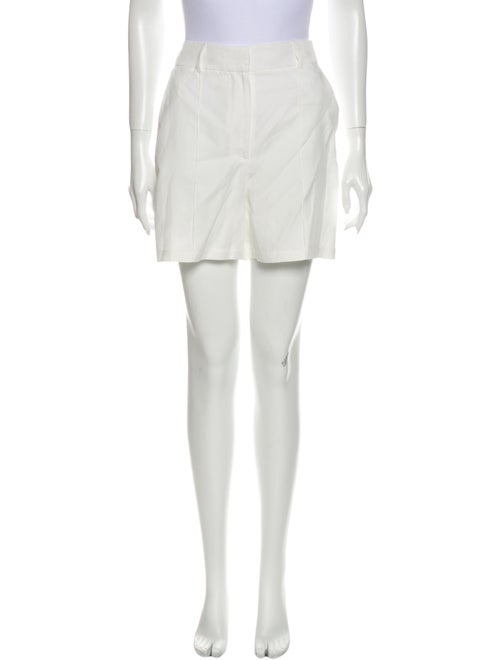 Anine Bing Mini Shorts White