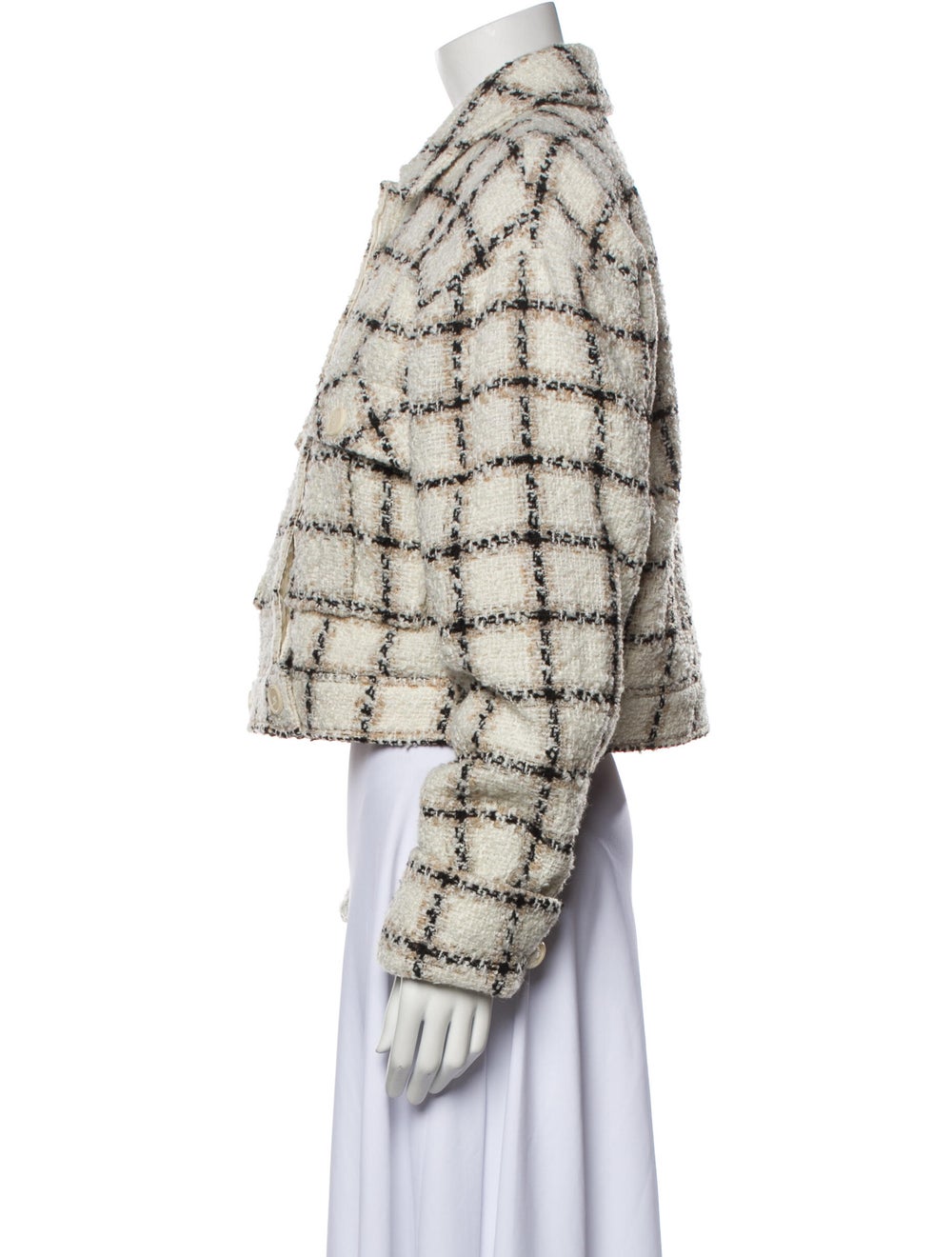 Anine Bing Plaid Print Jacket - image 2