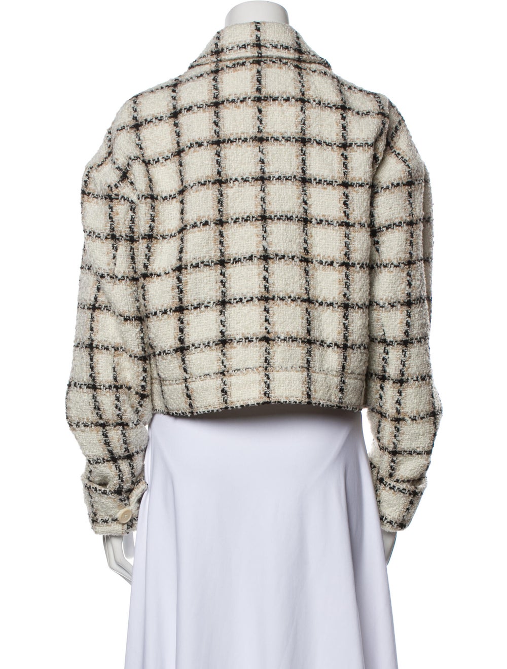 Anine Bing Plaid Print Jacket - image 3