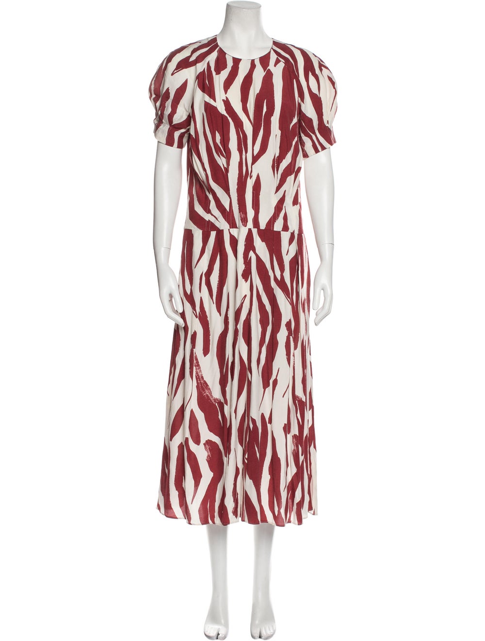 Anine Bing Animal Print Long Dress - image 1