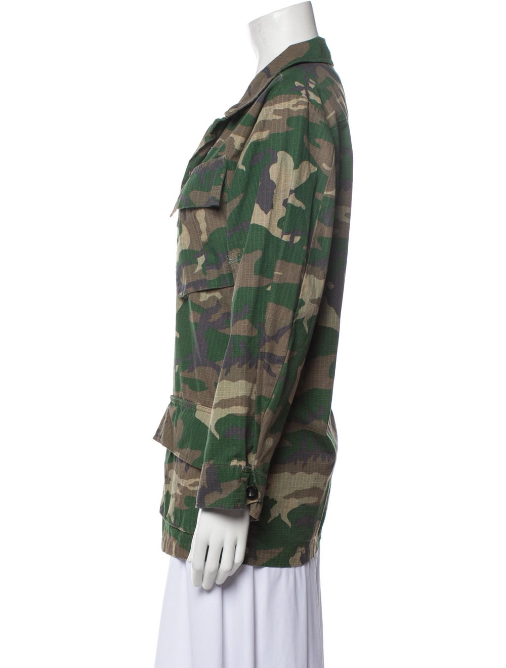 Anine Bing Printed Utility Jacket - image 2