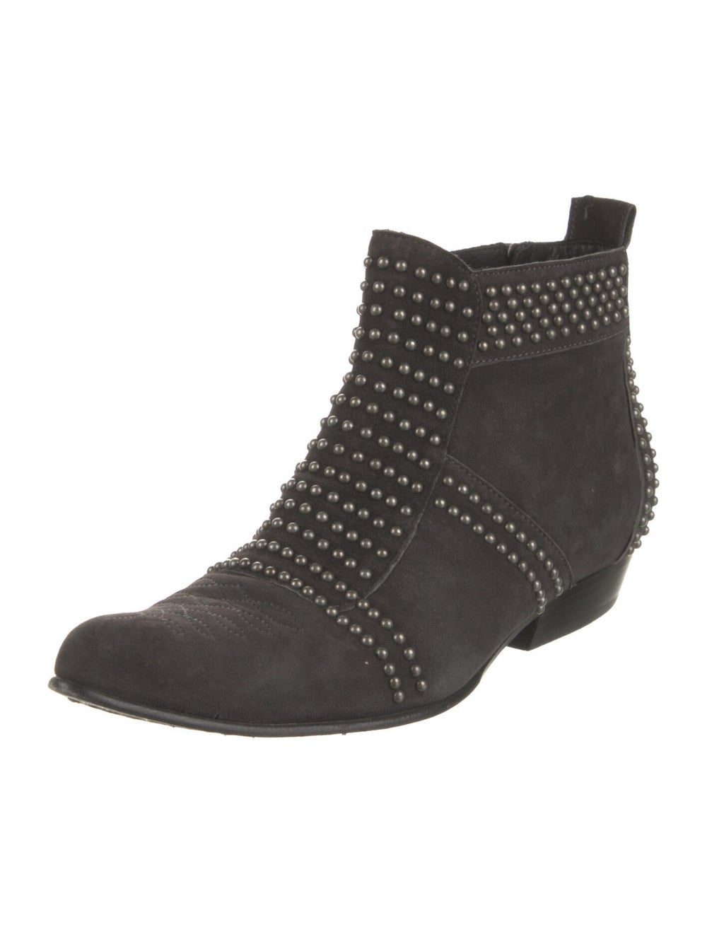 Anine Bing Suede Studded Accents Boots - image 2