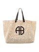 Anine Bing Straw Tote Bag