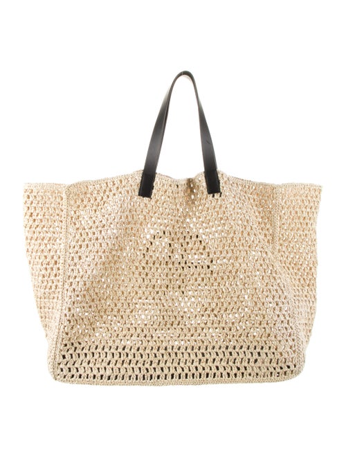 Anine Bing Straw Tote Bag