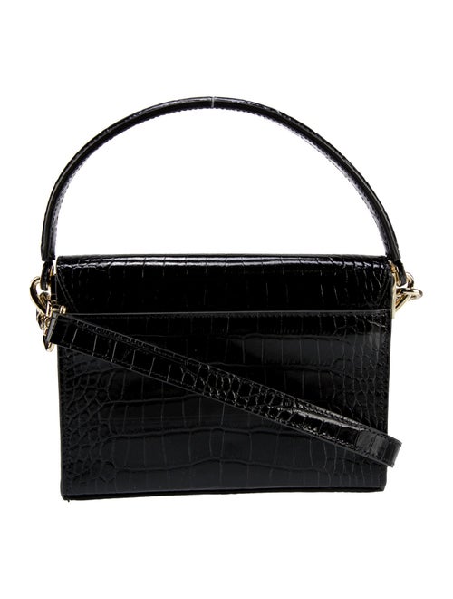 Anine Bing Embossed Leather Handle Bag