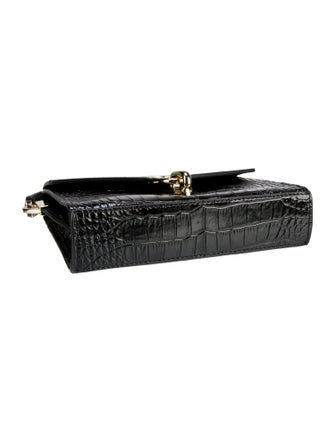 Anine Bing Embossed Leather Handle Bag