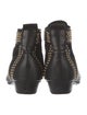 Anine Bing Leather Studded Accents Boots
