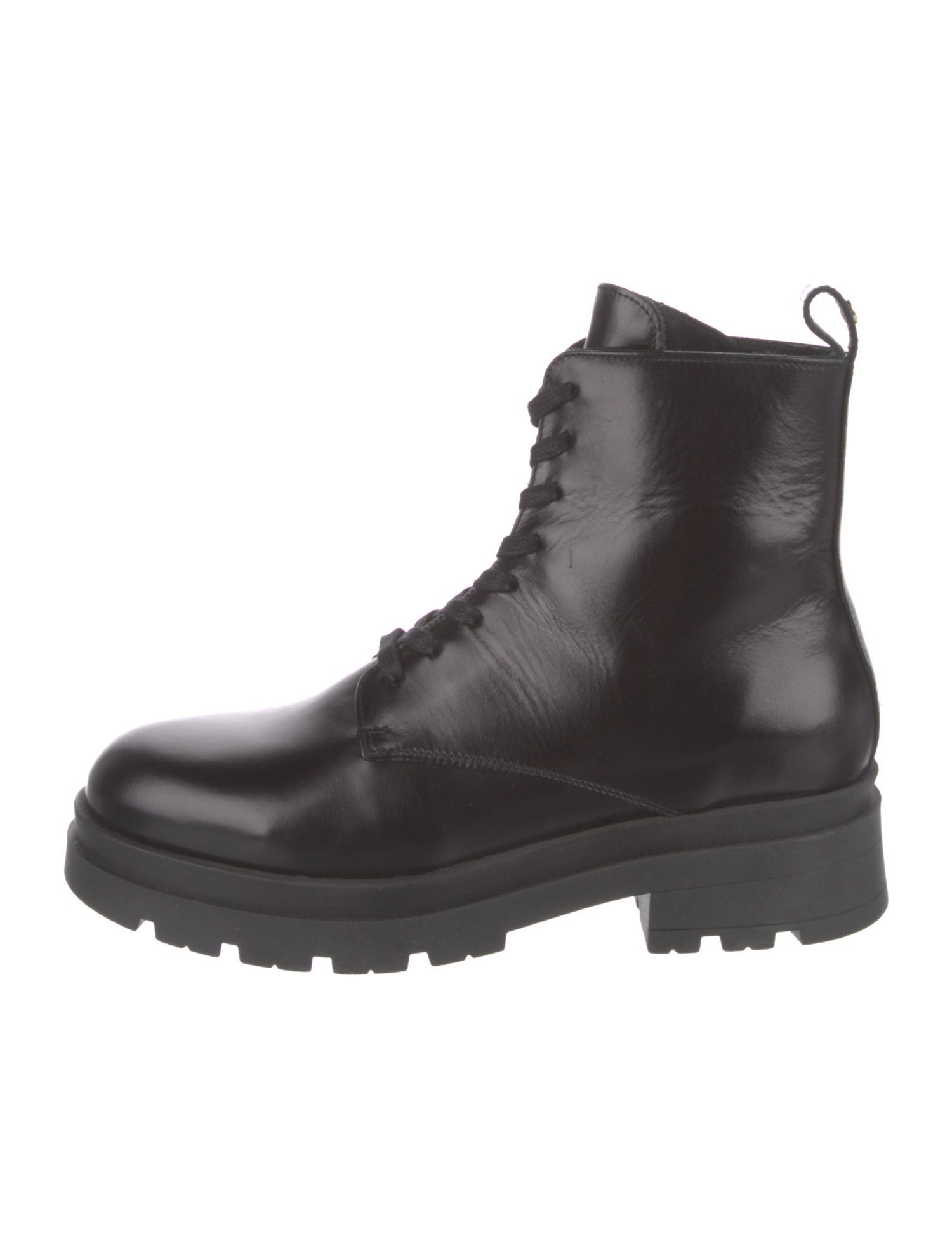 Anine Bing Leather Combat Boots