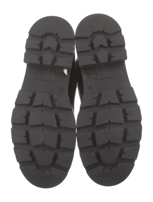 Anine Bing Leather Combat Boots