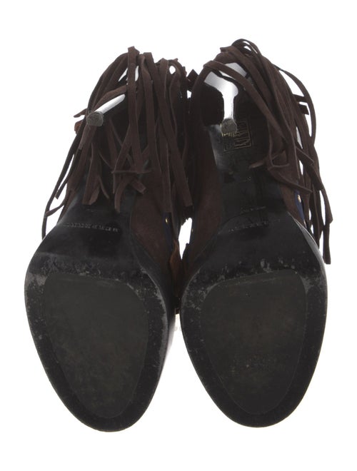 Burberry Prorsum Suede Studded Accents Boots