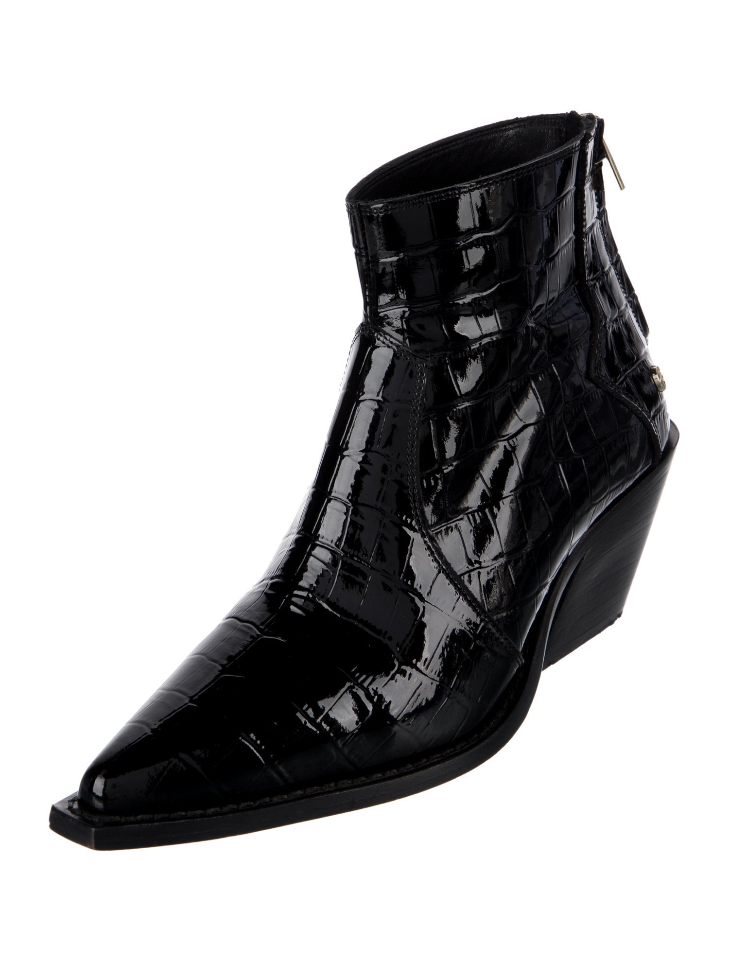 Anine Bing Patent Leather Boots