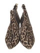 Anine Bing Ponyhair Animal Print Chelsea Boots