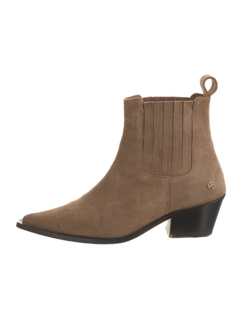 Anine Bing Suede Chelsea Boots