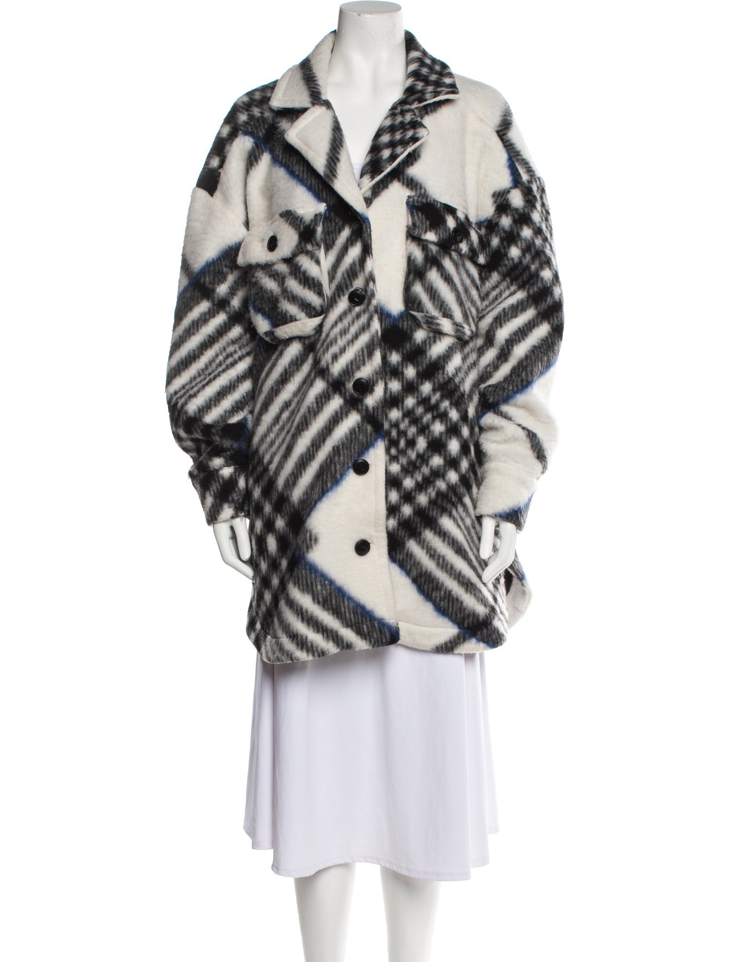 Anine Bing Patterned Coat