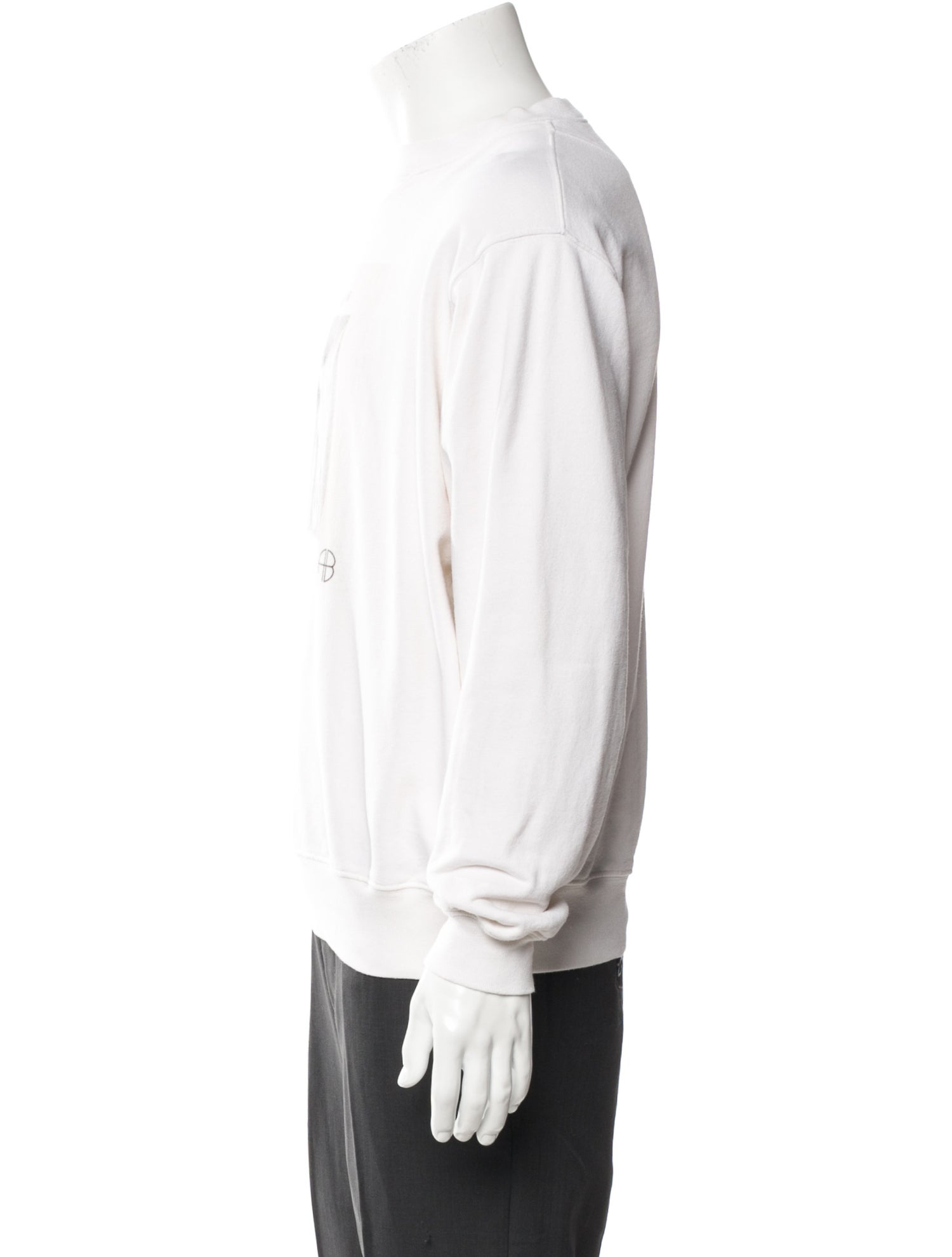 Anine Bing Graphic Print Crew Neck Pullover