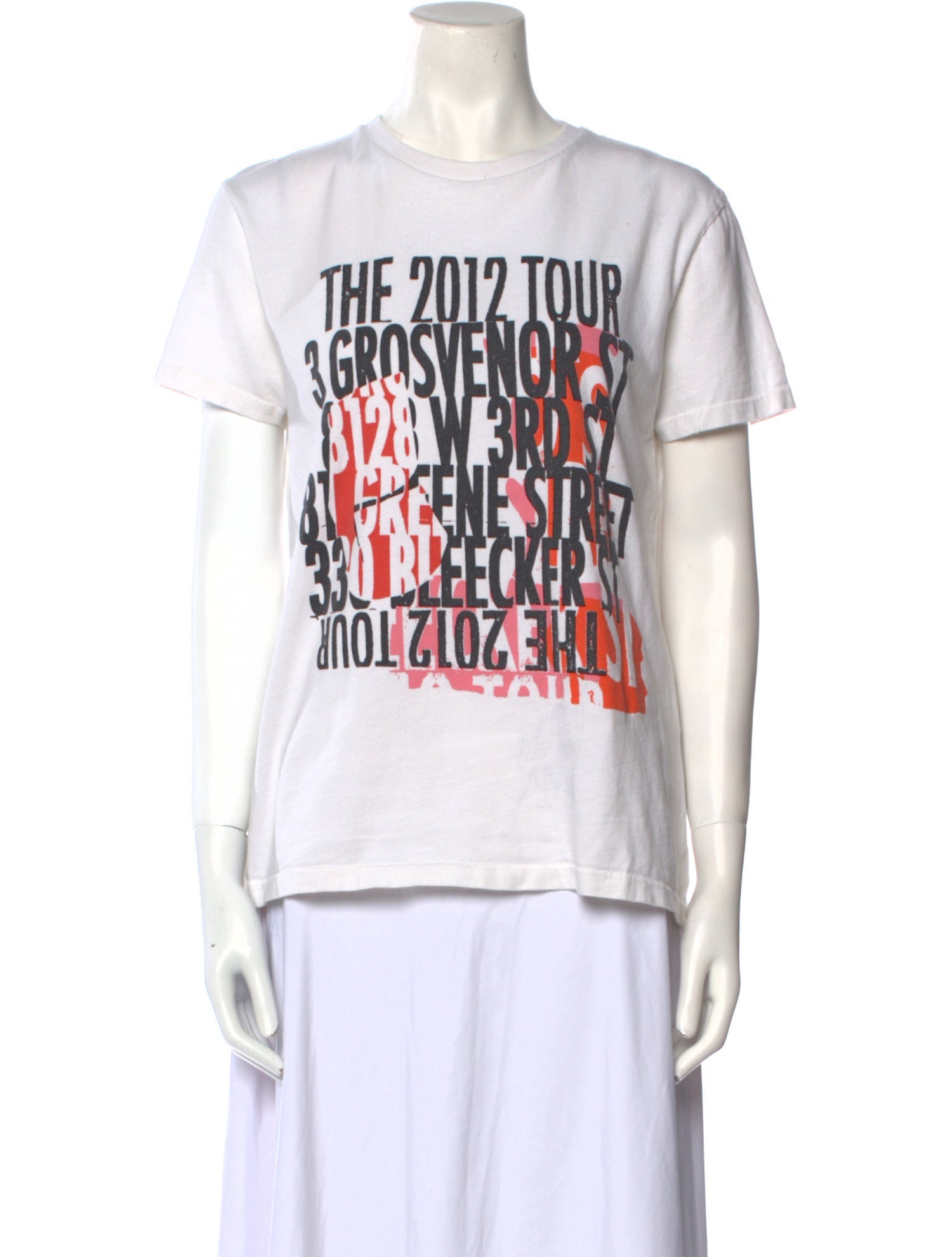 Anine Bing Graphic Print Crew Neck T-Shirt