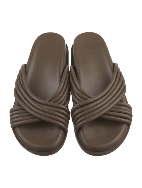 Anine Bing Leather Slides