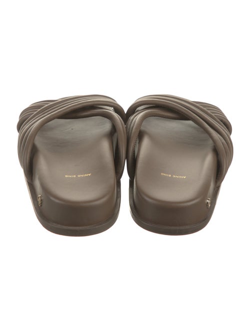 Anine Bing Leather Slides