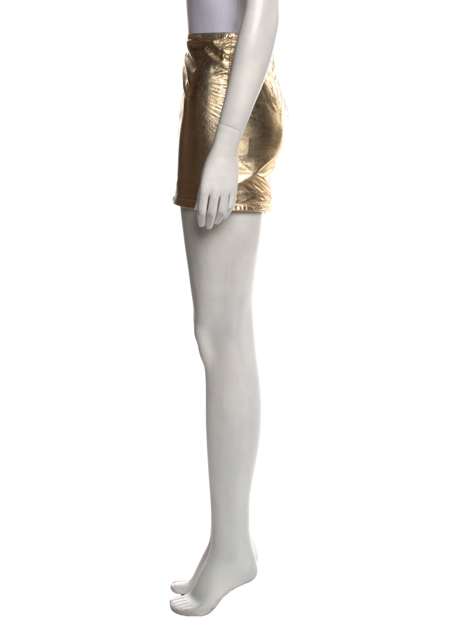 Anine Bing Leather Mini Skirt