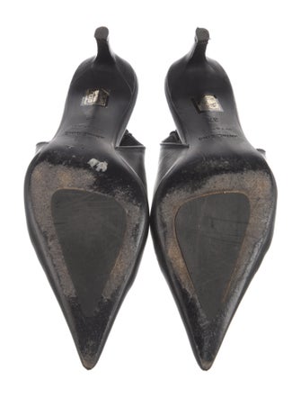 Anine Bing Leather Slingback Pumps