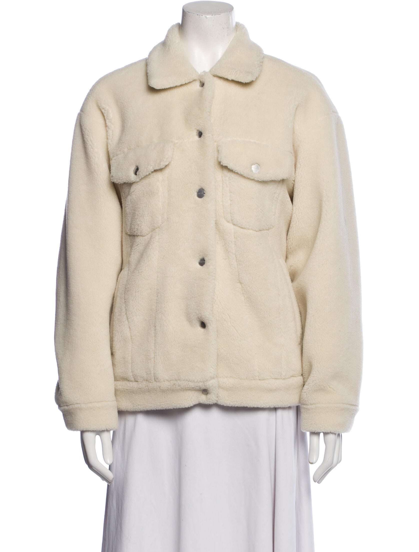 Anine Bing Faux Fur Faux Fur Coat