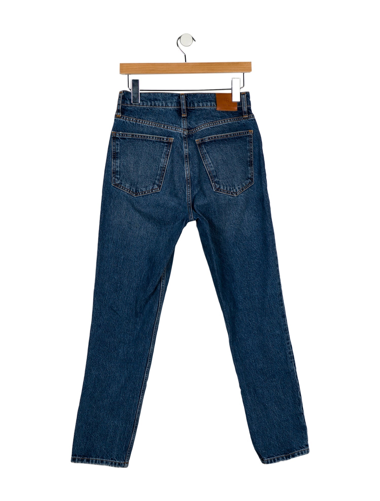 Anine Bing High-Rise Skinny Leg Jeans