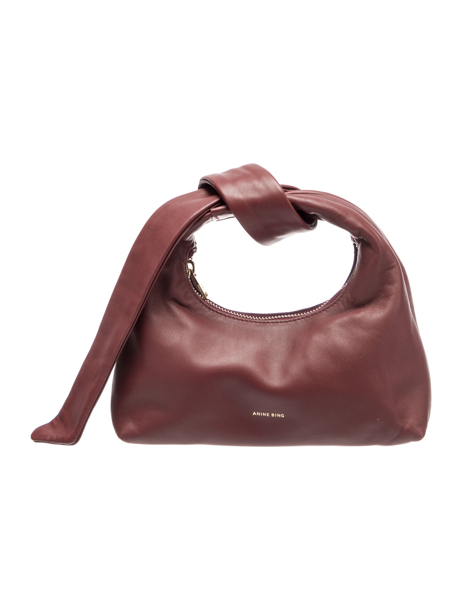 Anine Bing Leather Crossbody Bag