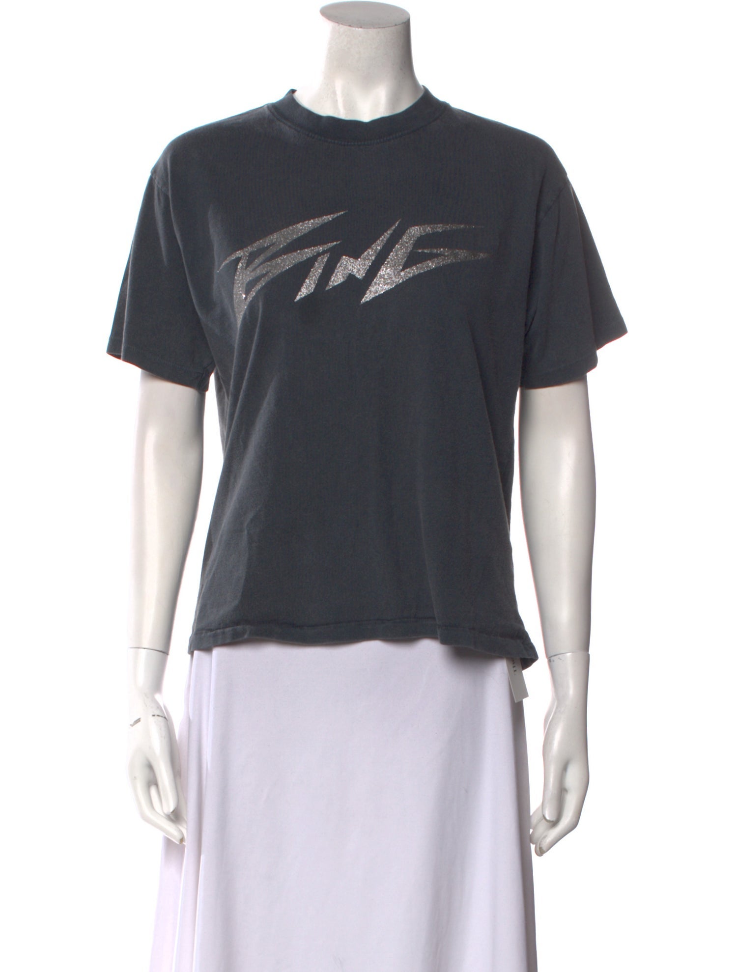 Anine Bing Graphic Print Crew Neck T-Shirt