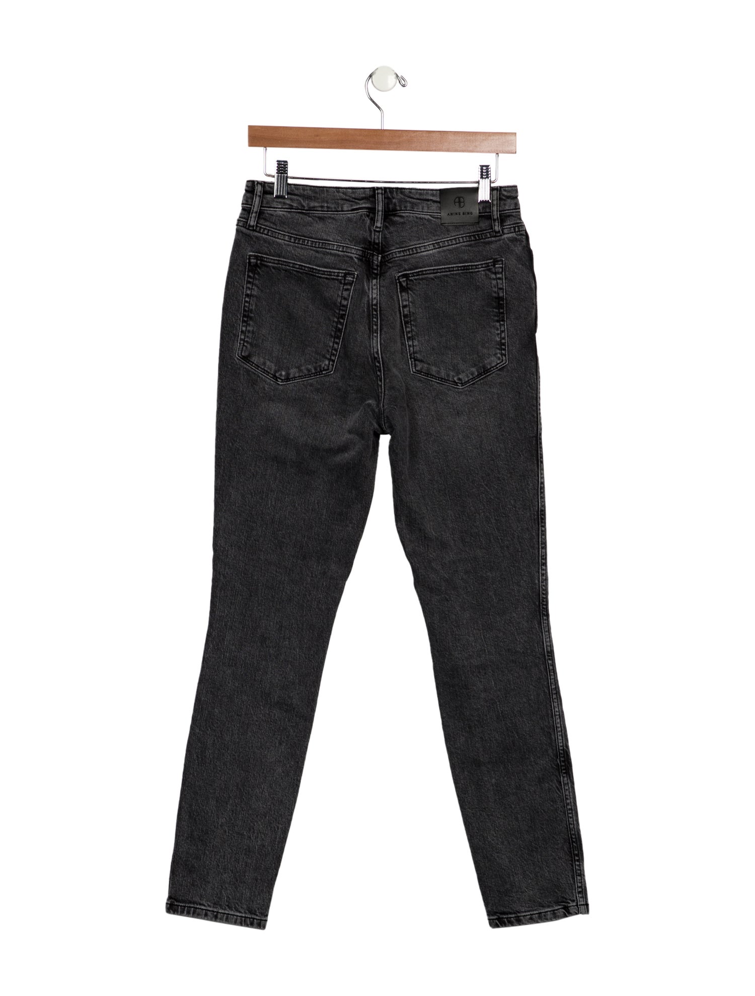 Anine Bing Mid-Rise Skinny Leg Jeans