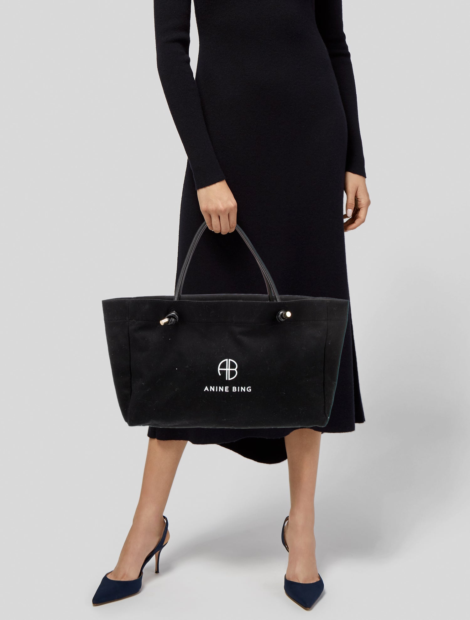 Anine Bing Canvas Tote