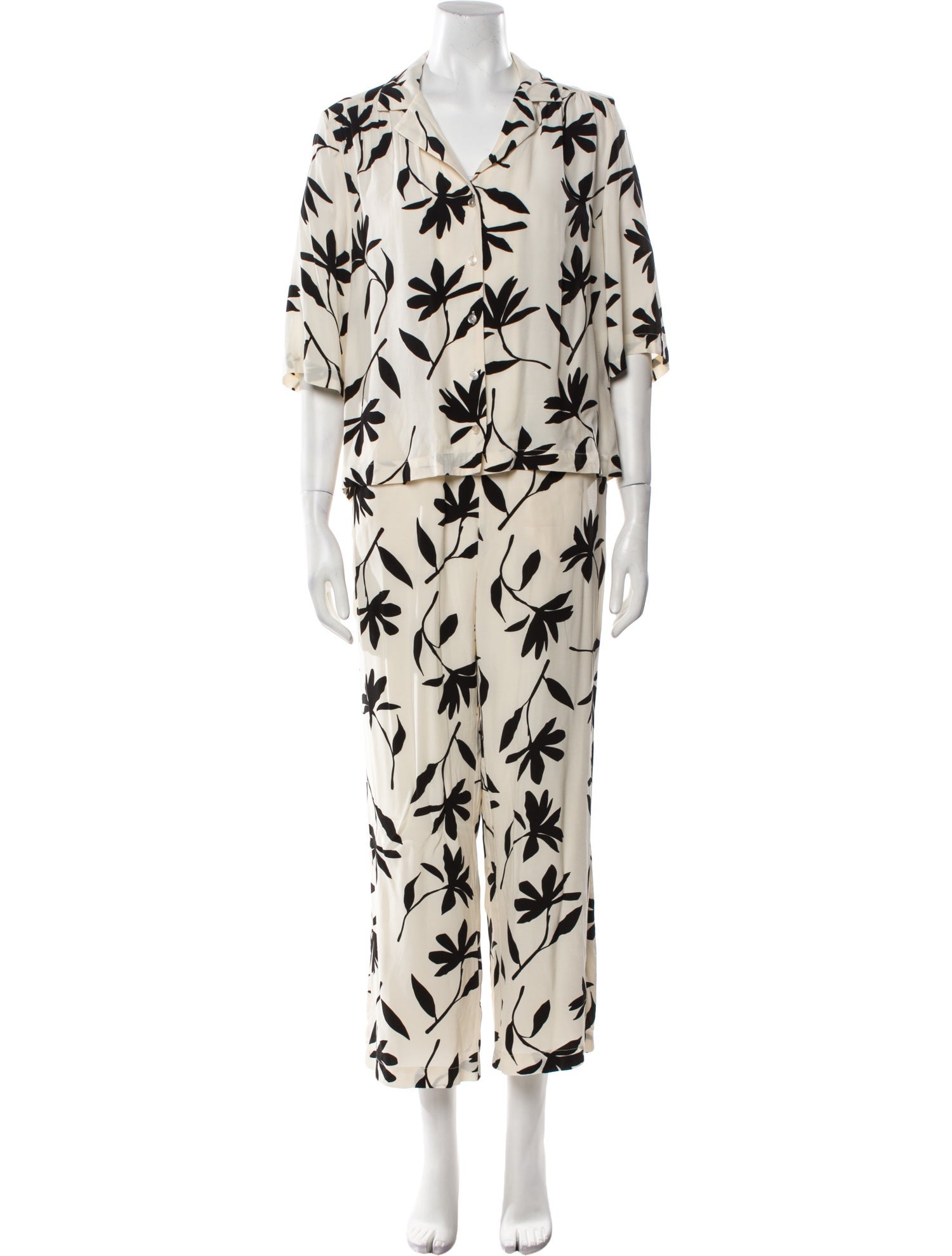 Anine Bing Printed Pant Set