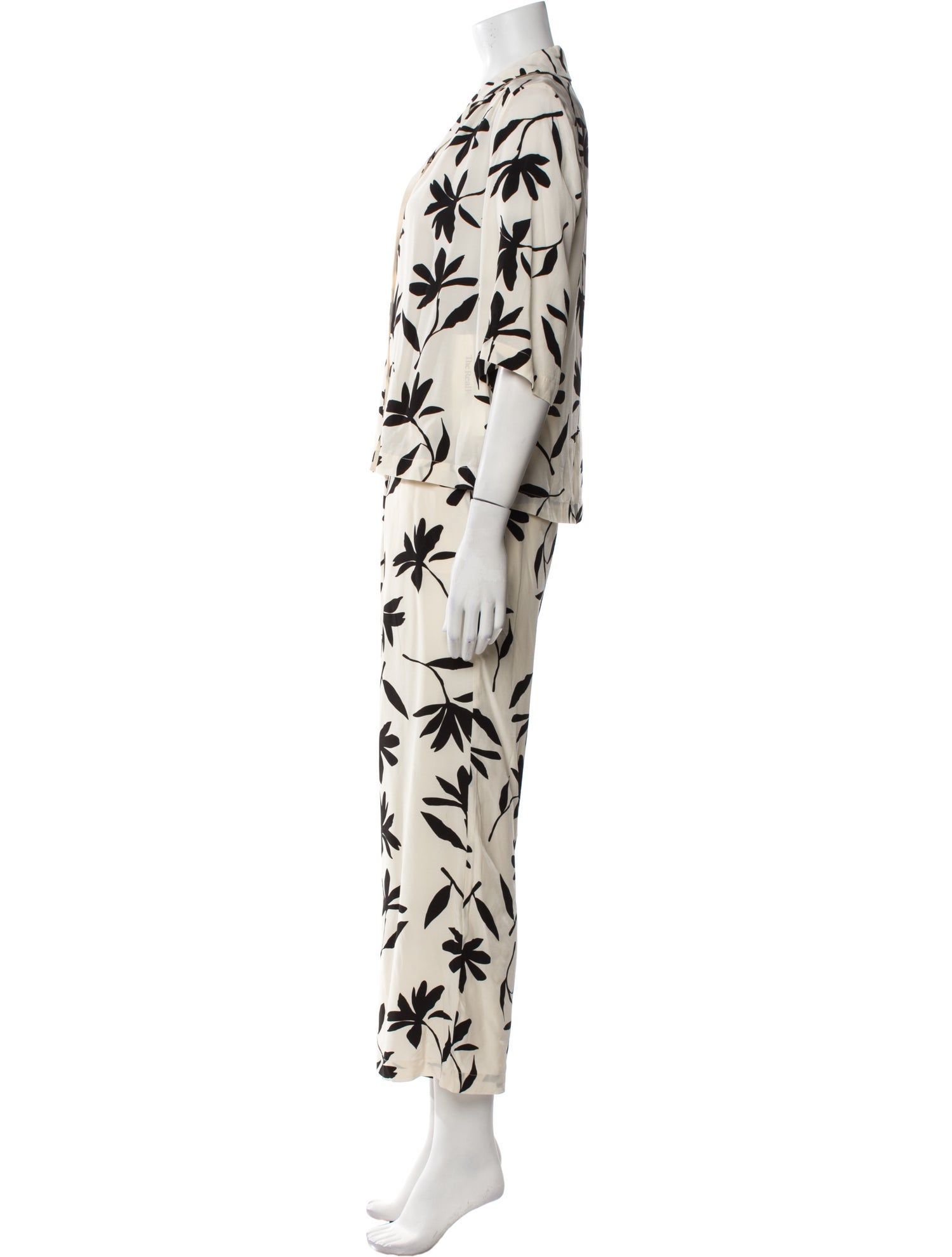 Anine Bing Printed Pant Set