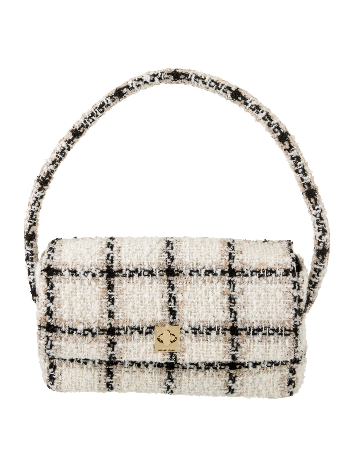 Anine Bing Tweed Shoulder Bag