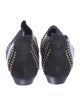 Anine Bing Suede Studded Accents Lace-Up Boots