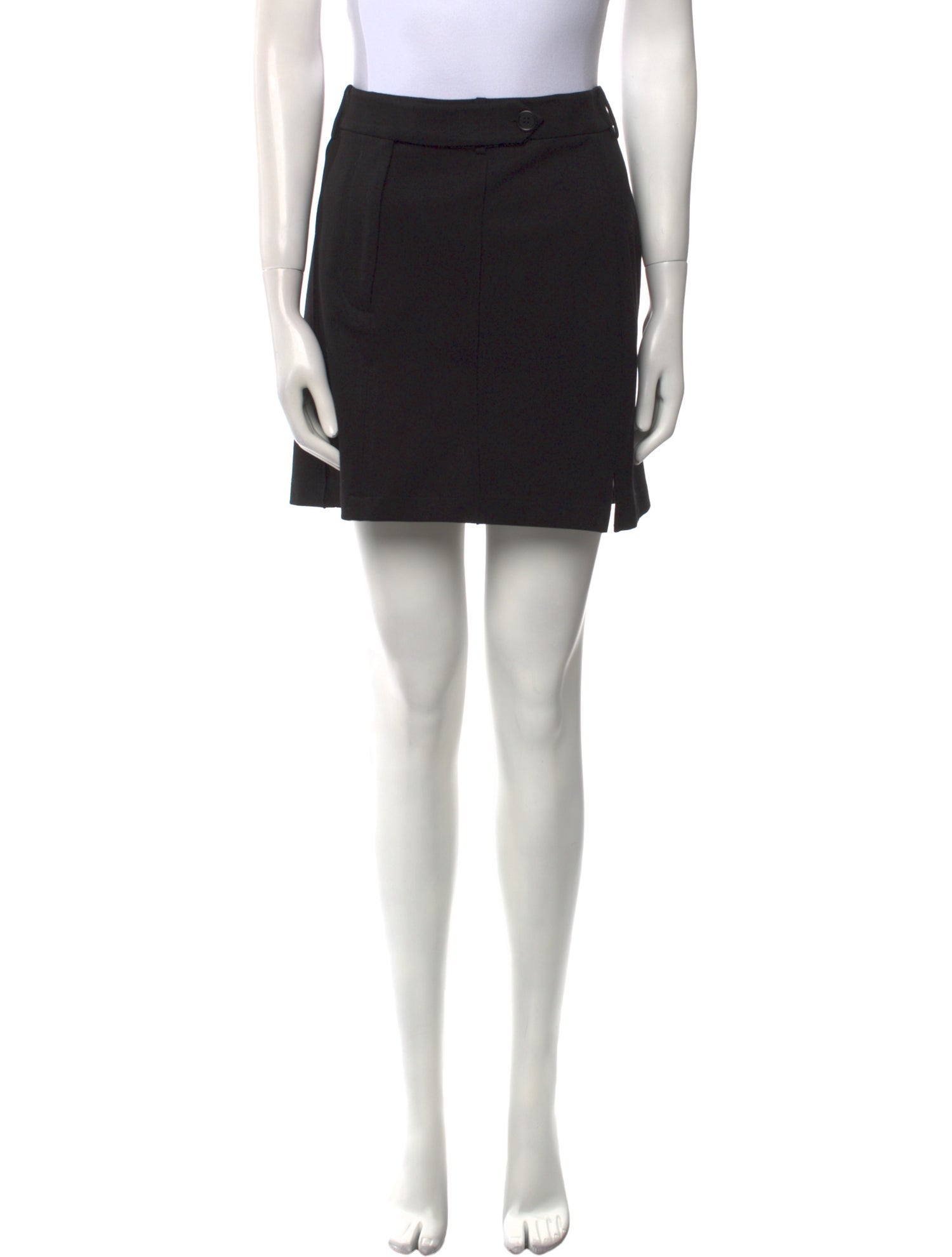 Anine Bing Cutout Accent Mini Skirt