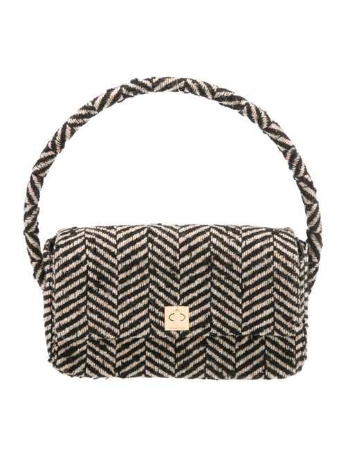 Anine Bing Wool Top Handle Bag