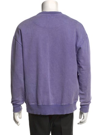 Anine Bing Graphic Print Crew Neck Pullover